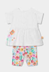 Conjunto Leggins Estampado Flores Boboli