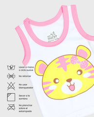 Semanario 14 Piezas Animales Color Pastel Cuidados