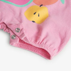 Pelele Estampado Frutas Rosa