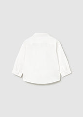 Camisa Manga Larga Blanco Mayoral