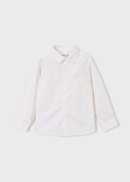 Camisa Líneas Amarillo Mayoral
