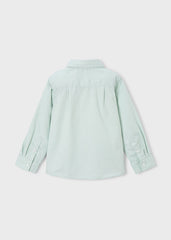 Camisa Líneas Verde Menta Niño Mayoral estilo