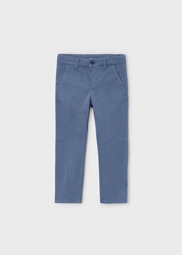 Pantalón Chino Slim Azul Acero Mayoral