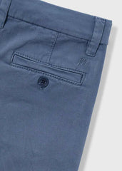 Pantalón Chino Slim Azul Acero Mayoral detalle