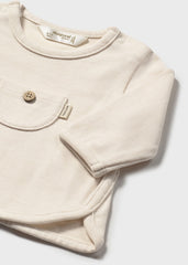 Saco Bolsillo Beige Mayoral Detalle