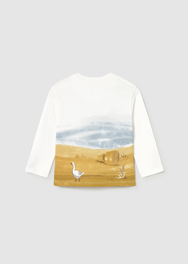 Camiseta Estampado Granja Mayoral estilo