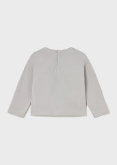 Blusa Manga Larga Jirafa Gris Mayoral Estilo