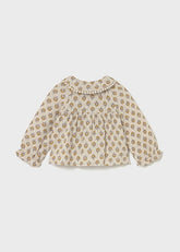 Blusa Gasa Plumeti Flores Mayoral Estilo