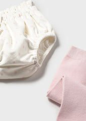 Conjunto Tricot Panty Rosa Mayoral