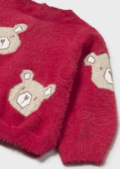 Saco Estampado Oso Rojo Mayoral Detalle