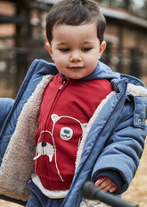 Saco con Capucha Foca Rojo Mayoral