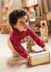 Conjunto Saco Estampado Rojo Hongo Mayoral