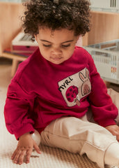 Conjunto Saco Estampado Rojo Hongo Mayoral