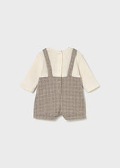 Pelele Overol Conejo Cuadros Mayoral