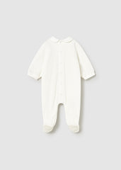 Pijama Bordado Flores Blanco Mayoral Estilo