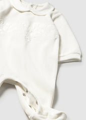Pijama Bordado Flores Blanco Mayoral Diseño
