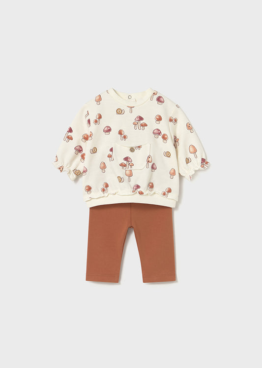 Conjunto Saco Estampado Bolsillo Hongos Mayoral