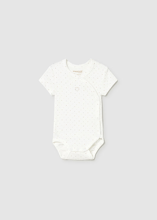 Body Manga Corta Puntos Oso Unisex Mayoral