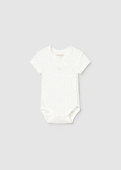 Body Manga Corta Puntos Oso Unisex Mayoral