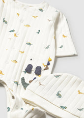Pijama con Gorro Dinosaurios Mayoral