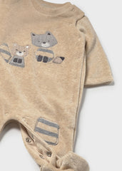 Set 2 Pijamas Enteriza Líneas Zorro Mayoral Detalle