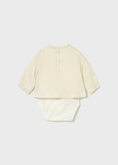 Body Manga Larga Beige Mayoral