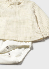 Body Manga Larga Beige Mayoral