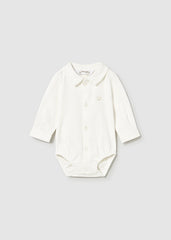 Body Cuellos Botones Blanco Mayoral