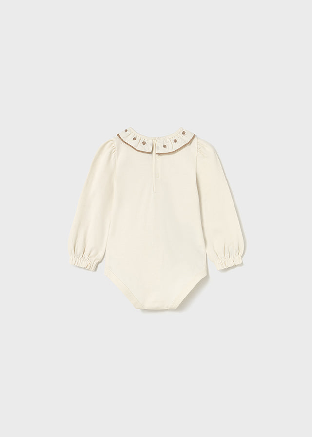 Body Manga Larga Niña Cuello Mayoral Estilo