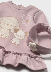 Vestido con Balaca Dog Rosa Mayoral