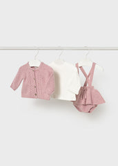 Conjunto Tirantes y Saco Rosa Mayoral