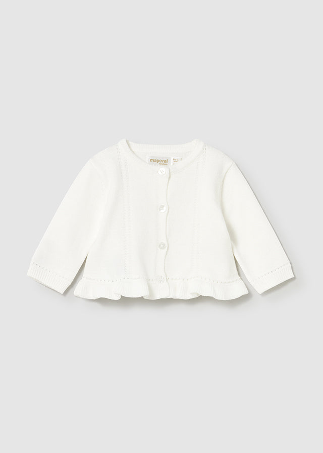 Conjunto 3 Piezas Falda Tul Blanco Mayoral Saco