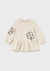 Vestido Mangar Larga Flor Mayoral