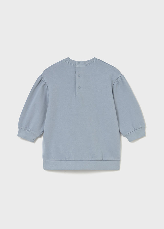 Vestido Manga Larga Muñeca Azul Mayoral Estilo