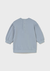 Vestido Manga Larga Muñeca Azul Mayoral Estilo