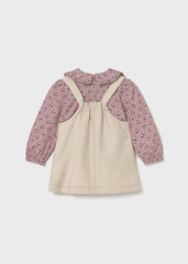 Conjunto Braga Estampado Flores Rosa Mayoral