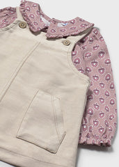 Conjunto Braga Estampado Flores Rosa Mayoral