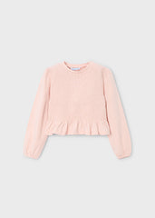 Blusa Manga Larga Rosa Pastel Mayoral