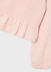 Blusa Manga Larga Rosa Pastel Mayoral