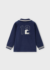 Polo Manga Larga B Navy Mayoral Estilo