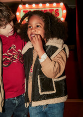 Chaleco Borrego Negro Mayoral