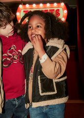 Chaleco Borrego Negro Mayoral