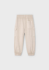 Pantalón Jogger Cargo Beige Mayoral Bolsillo