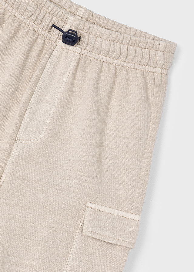 Pantalón Jogger Cargo Beige Mayoral Ajuste
