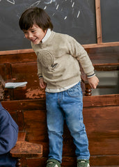 Pantalón Resortado Denim Mayoral