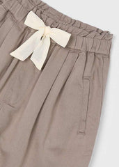 Pantalón Moño Topo Café Mayoral Detalle