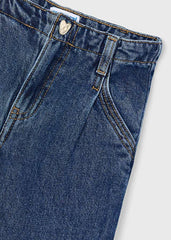 Pantalón Tejano Denim Wide Mayoral Detalle