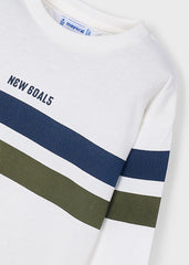 Conjunto 3 Piezas Chaleco Verde Mayoral Camiseta