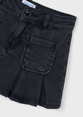 Falda Denim Prenses Negro Mayoral