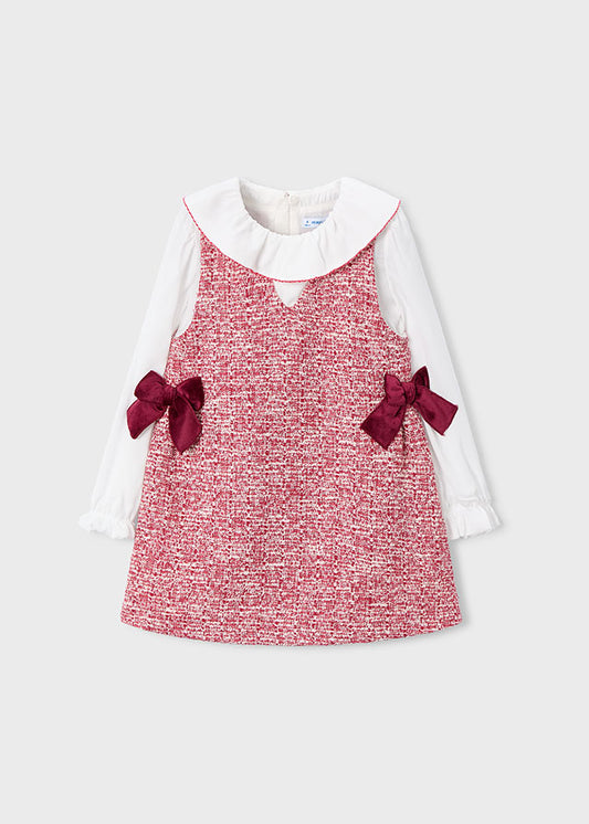 Vestido Cuello Cereza Mayoral